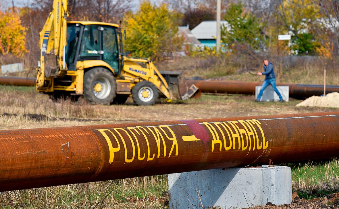 В Запорожской области три населенных пункта начали получать газ из ДНР
