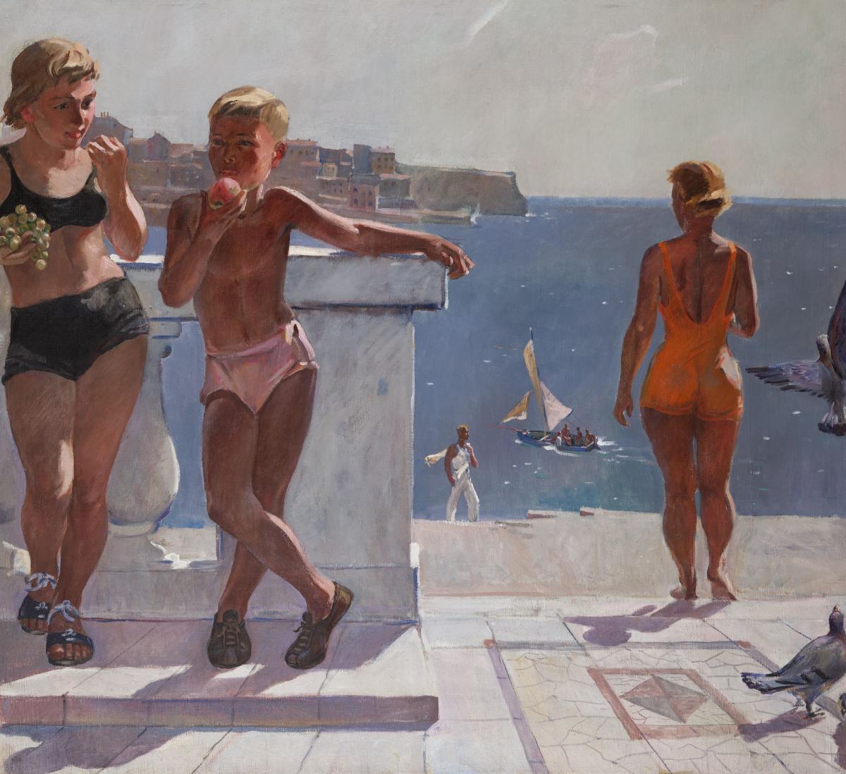Александр Дейнека, «В Севастополе», 1953