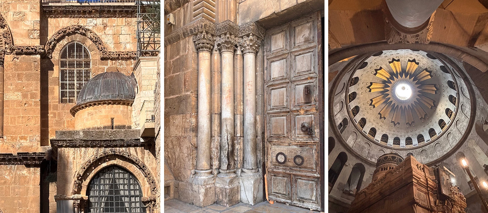 Храм Гроба Господня: вход и интерьеры