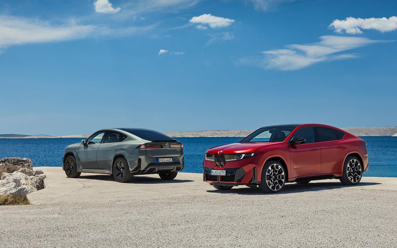 Представлен новый BMW iX4 в стиле Neue Klasse. У него 612 сил