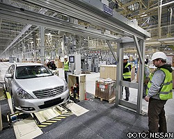 Прекратил работу завод Nissan под Петербургом