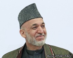В Москву прибывает президент Афганистана Х.Карзай