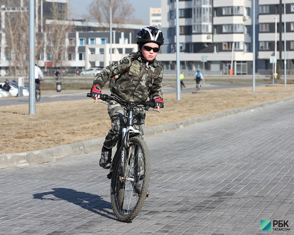 Открытие велосезона в Казани.