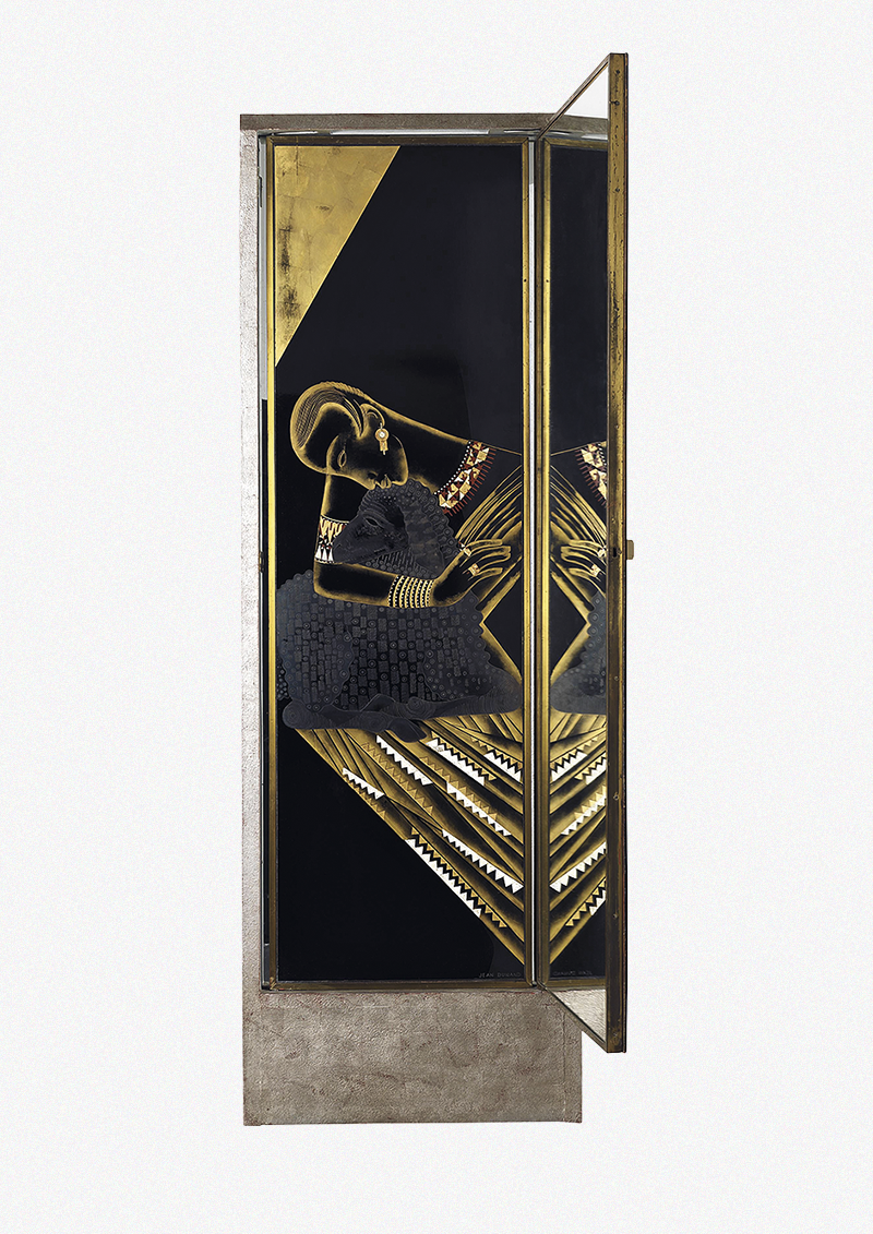 Жан Дюнан, часть триптиха из парижского салона мадам Аньес на улице Сен-Флорентен, 1926 (продана на аукционе Phillips в Лондоне в сентябре 2013 года за &pound;170 500)