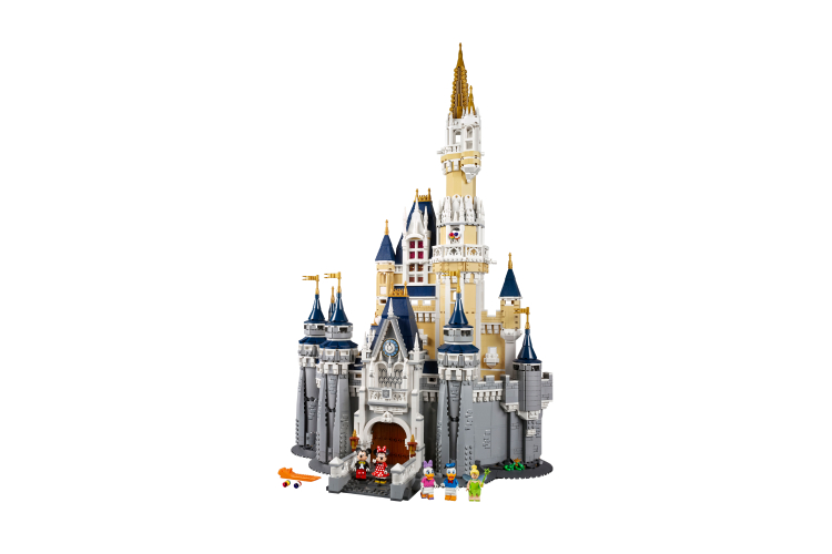Набор Lego с замком Спящей красавицы