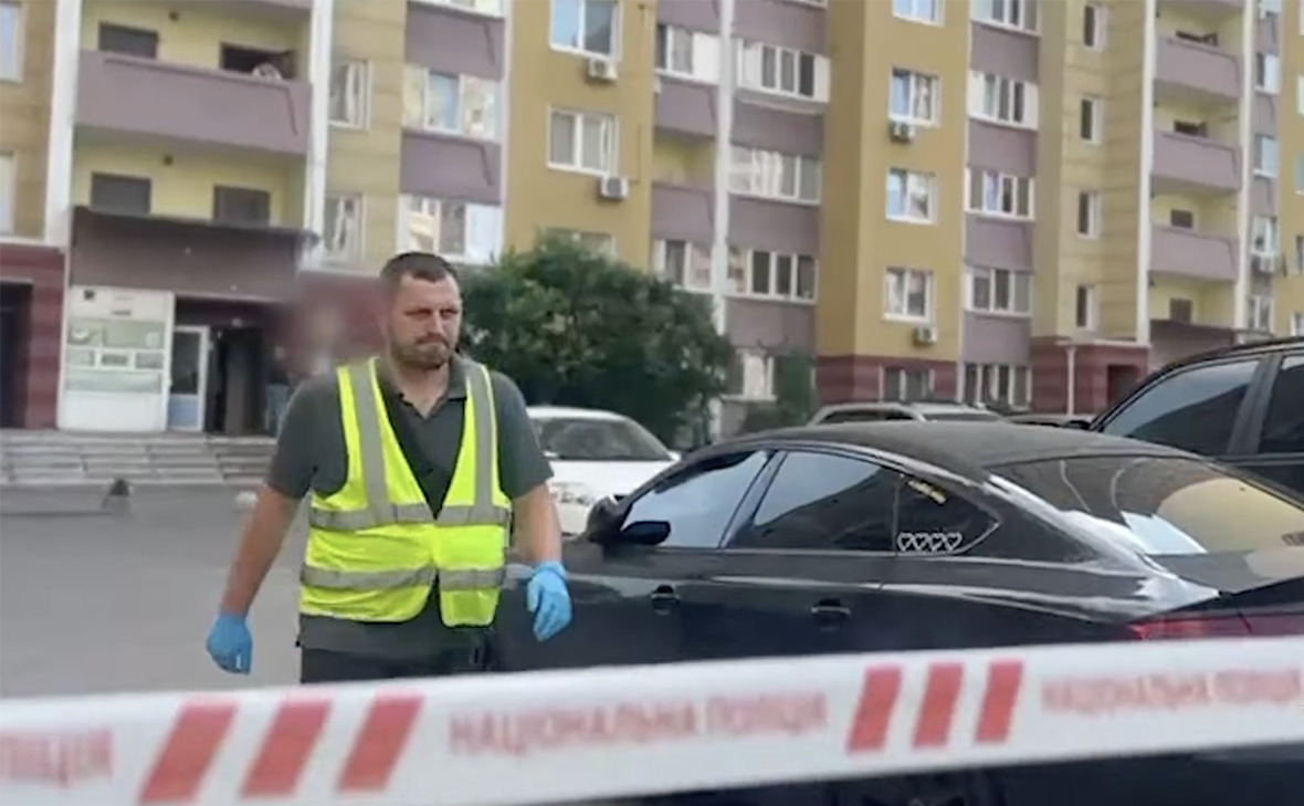 Криминалист на месте убийства