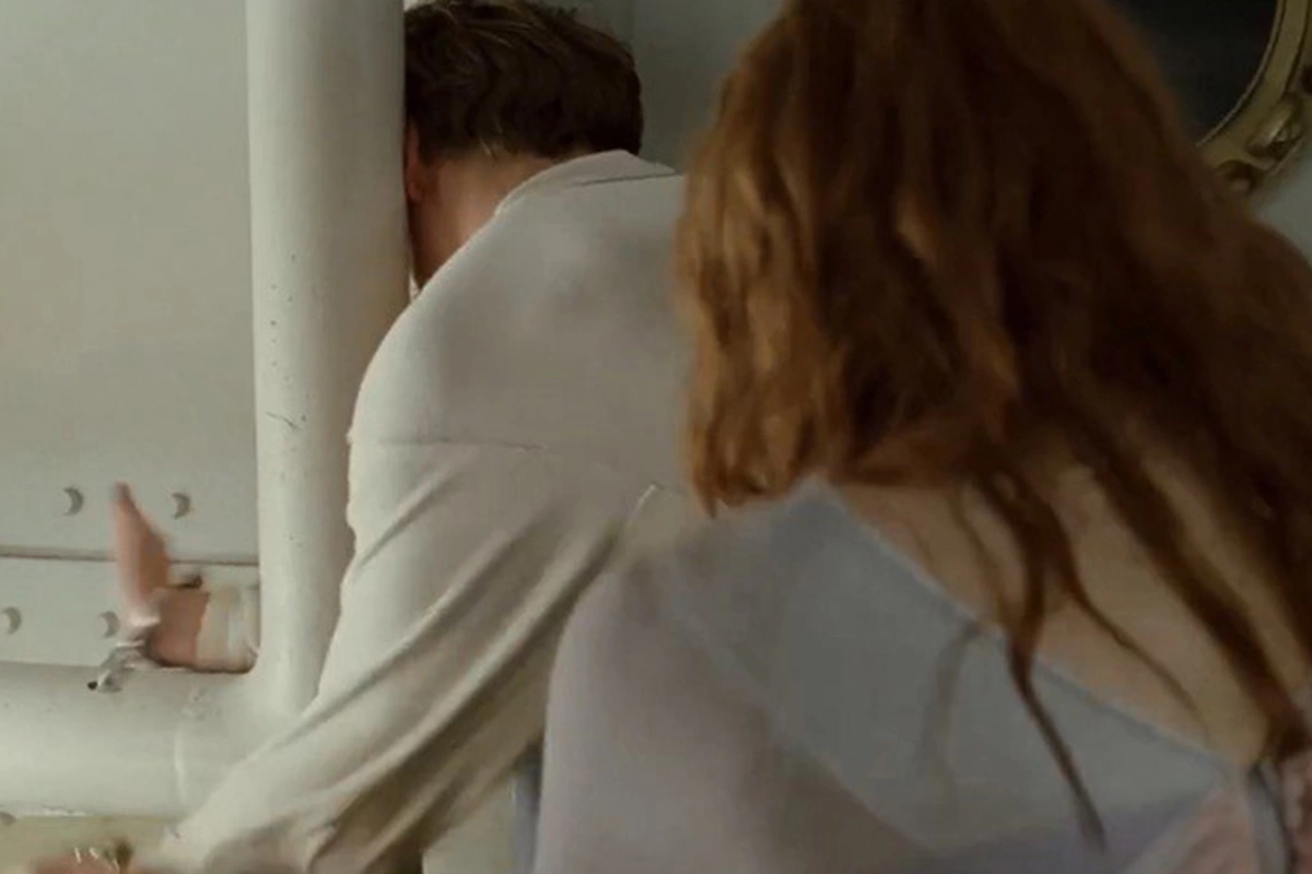 Кадр из фильма Джеймса Кэмерона «Титаник», 1997 год