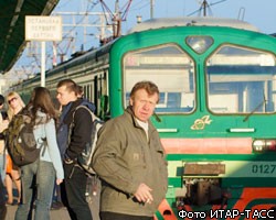 В Вологодской обл. из-за пожара нарушено движение поездов