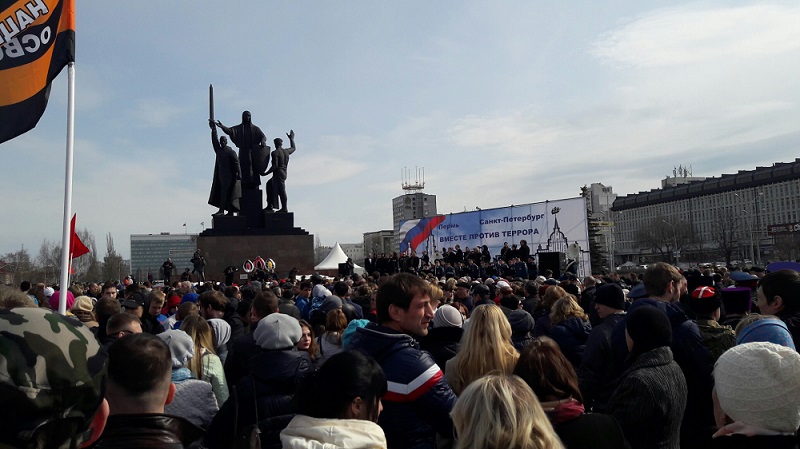 Акция «Вместе против терроризма!» прошла в Перми