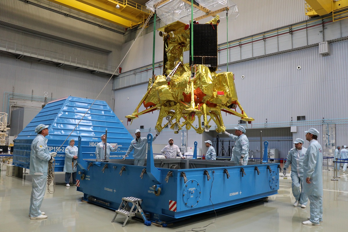 «Луна-25» на космодроме Восточный