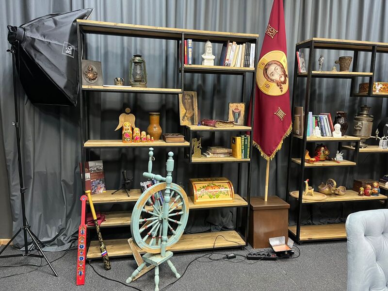 Офис «Русского медиа-центра», оказывающего медийное сопровождение «Русской общины», в Москве