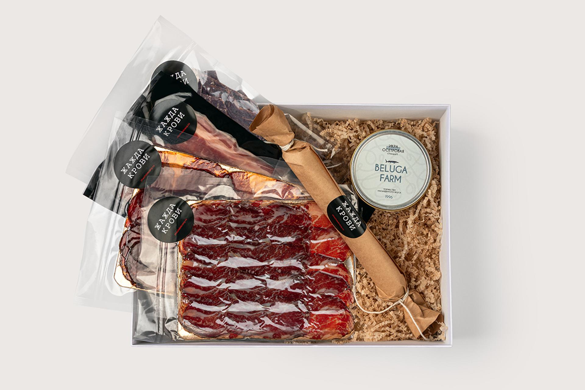 Новогодний бокс с икрой «Жажда крови»