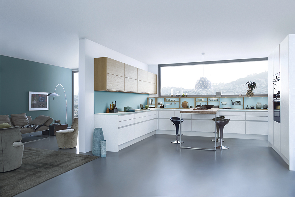 Кухня Le Corbusier с уникальной палитрой Couleurs&reg;