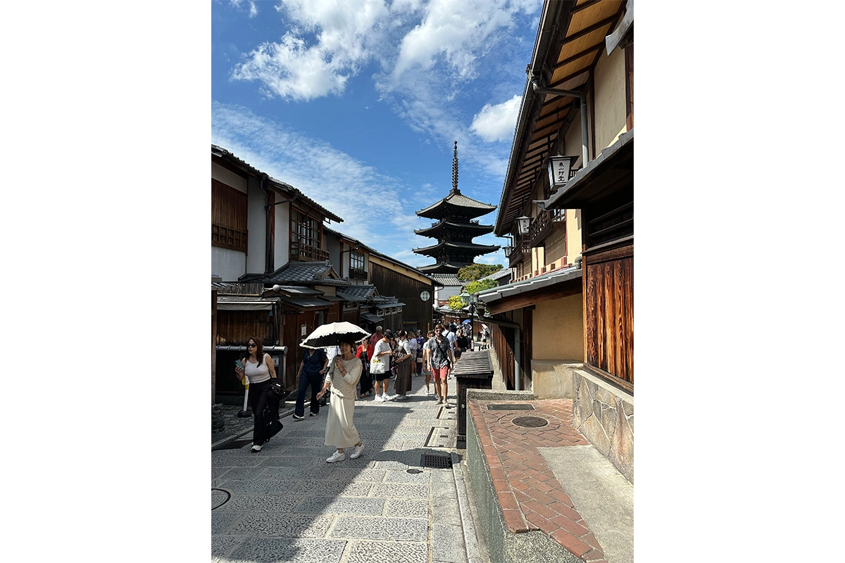 Киото, туристы