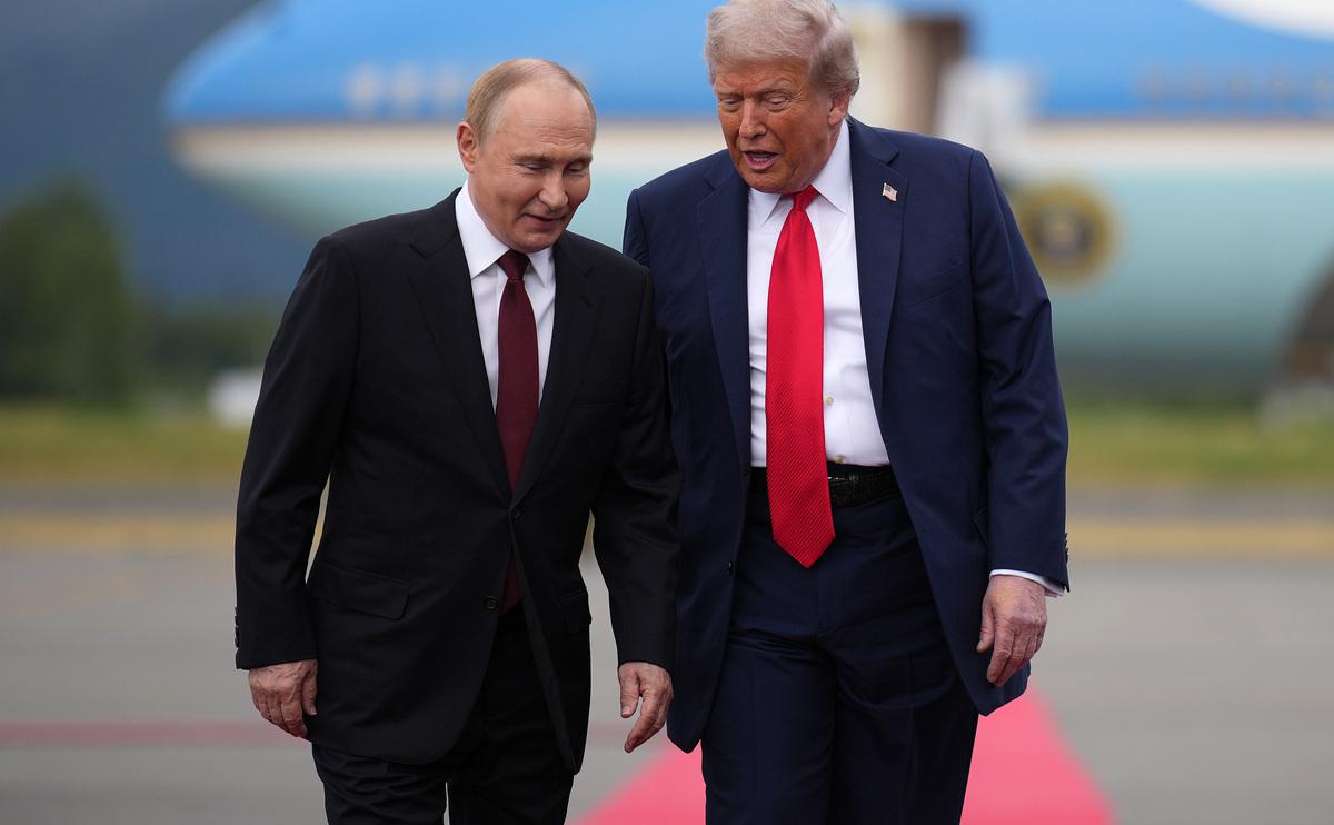 Владимир Путин и Дональд Трамп