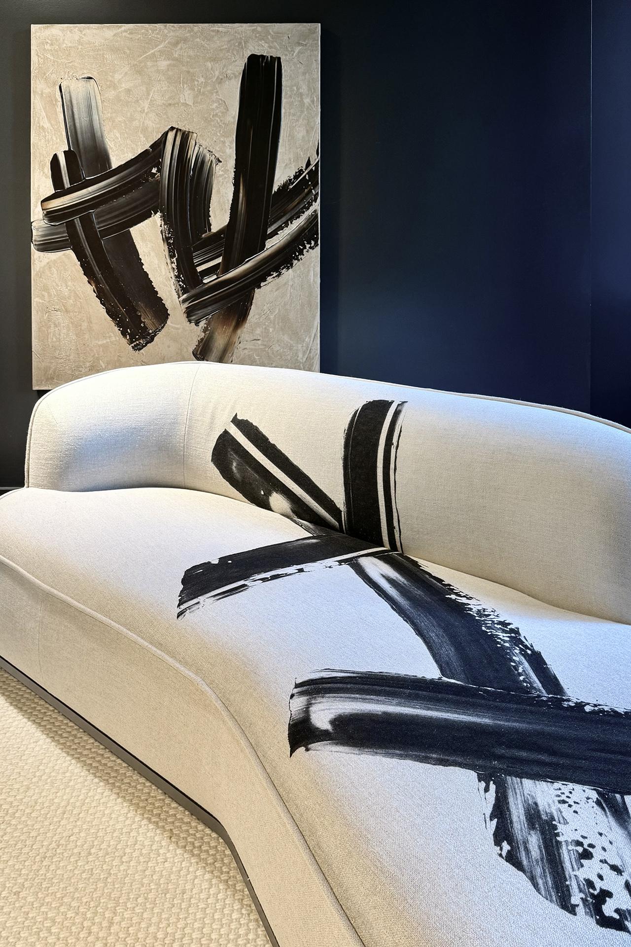 Диван Lilum 50, дизайн Антонио Читтерио, коллаборация с Патриком ван Римсдейком, лимитированная коллекция, Maxalto