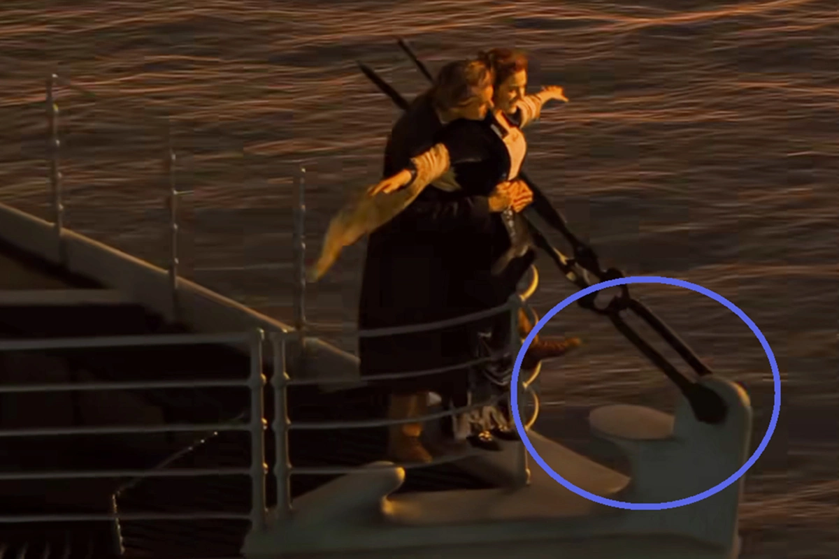 Кадр из фильма «Титаник», режиссер Джеймс Кэмерон, 1997 год