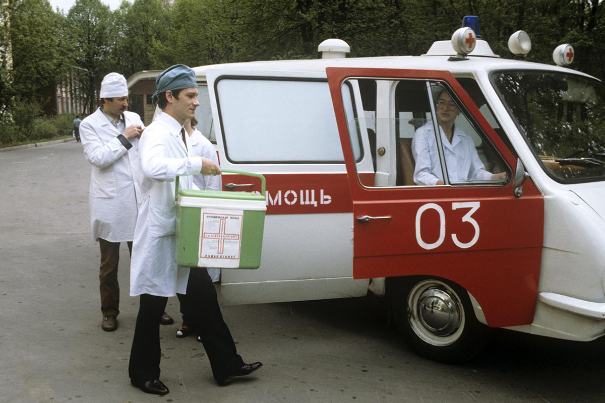 Автомобиль скорой медицинской помощи, 1986 год