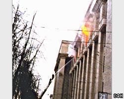 Пожар в центре Москвы: есть жертвы