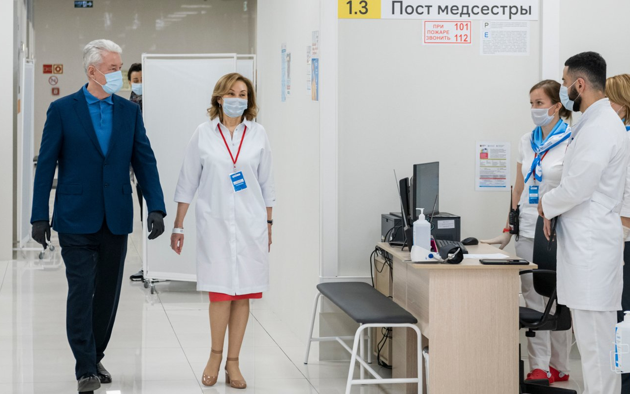 Собянин назвал сроки работы резервных коронавирусных госпиталей