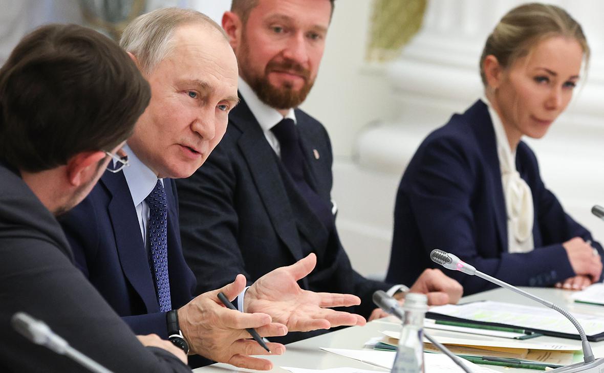 Владимир Путин на встрече с представителями общероссийской общественной организации &laquo;Деловая Россия&raquo;