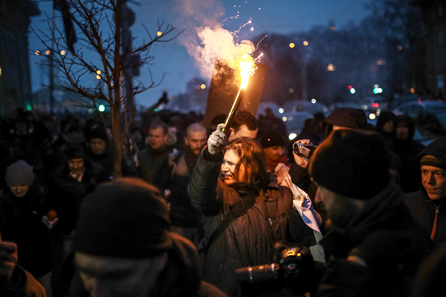 В Минске прошел «Марш рассерженных белорусов»