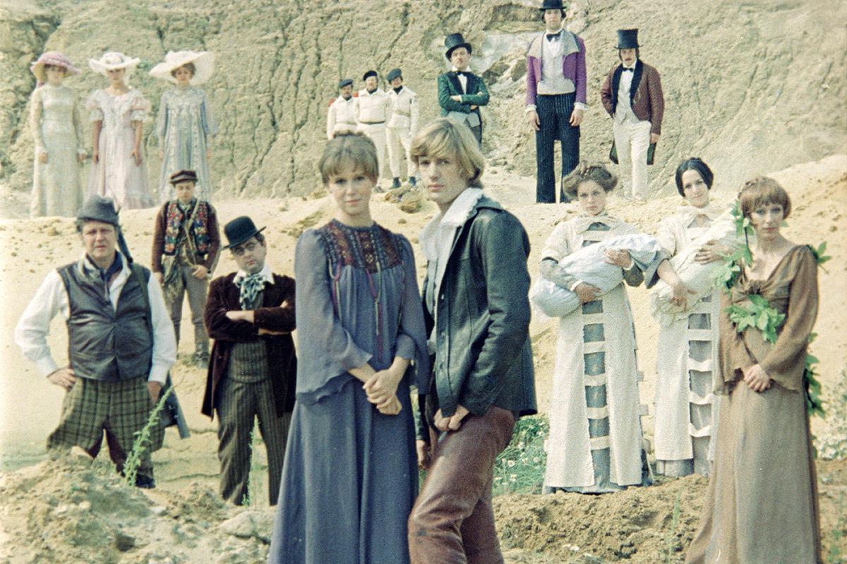 Евгения Симонова и Александр Абдулов в фильме Марка Захарова «Обыкновенное чудо», 1978 год