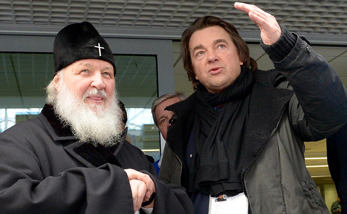 Патриарх Кирилл и Константин Эрнст