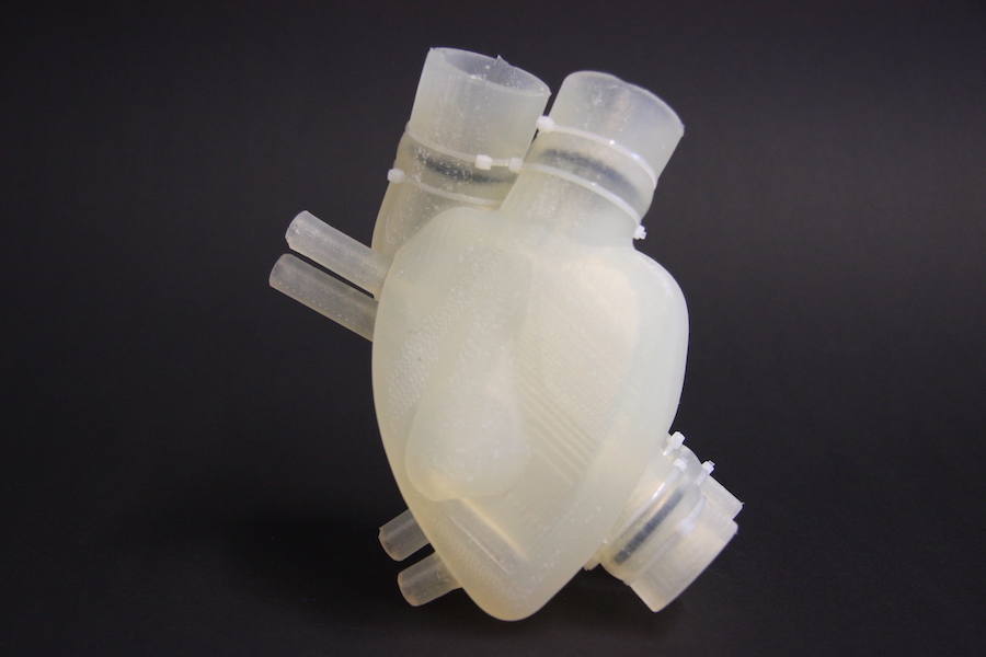 Искусственное сердце, напечатанное в лаборатории в Швейцарии, 2015 год
