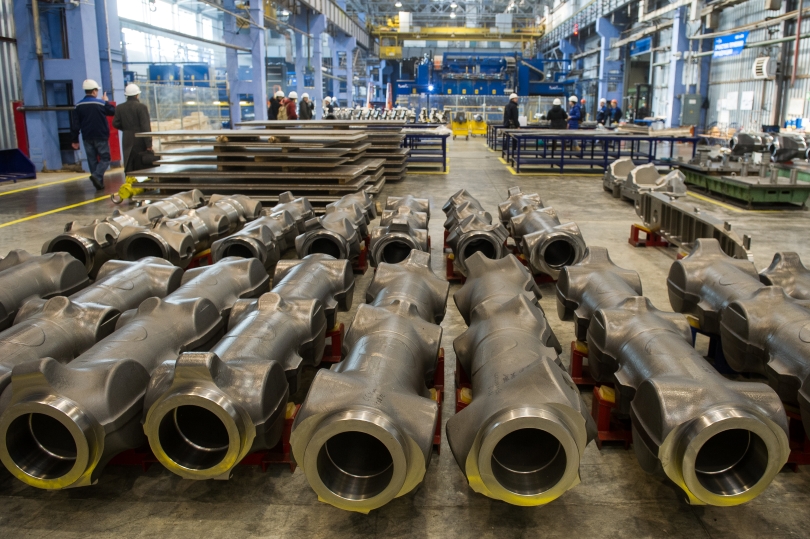 Продукция из титана, готовая к отправке заказчикам. ВСМПО Ависма. Верхняя Салда