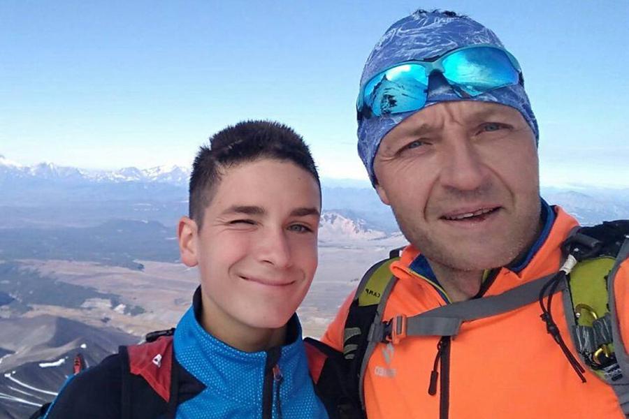 Никита Филиппов (слева), 2017 год