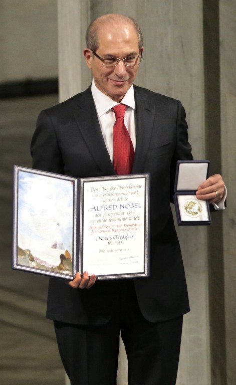 Вручение Нобелевской премии мира в Осло