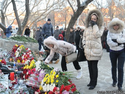 Пожар в ночном клубе в Перми