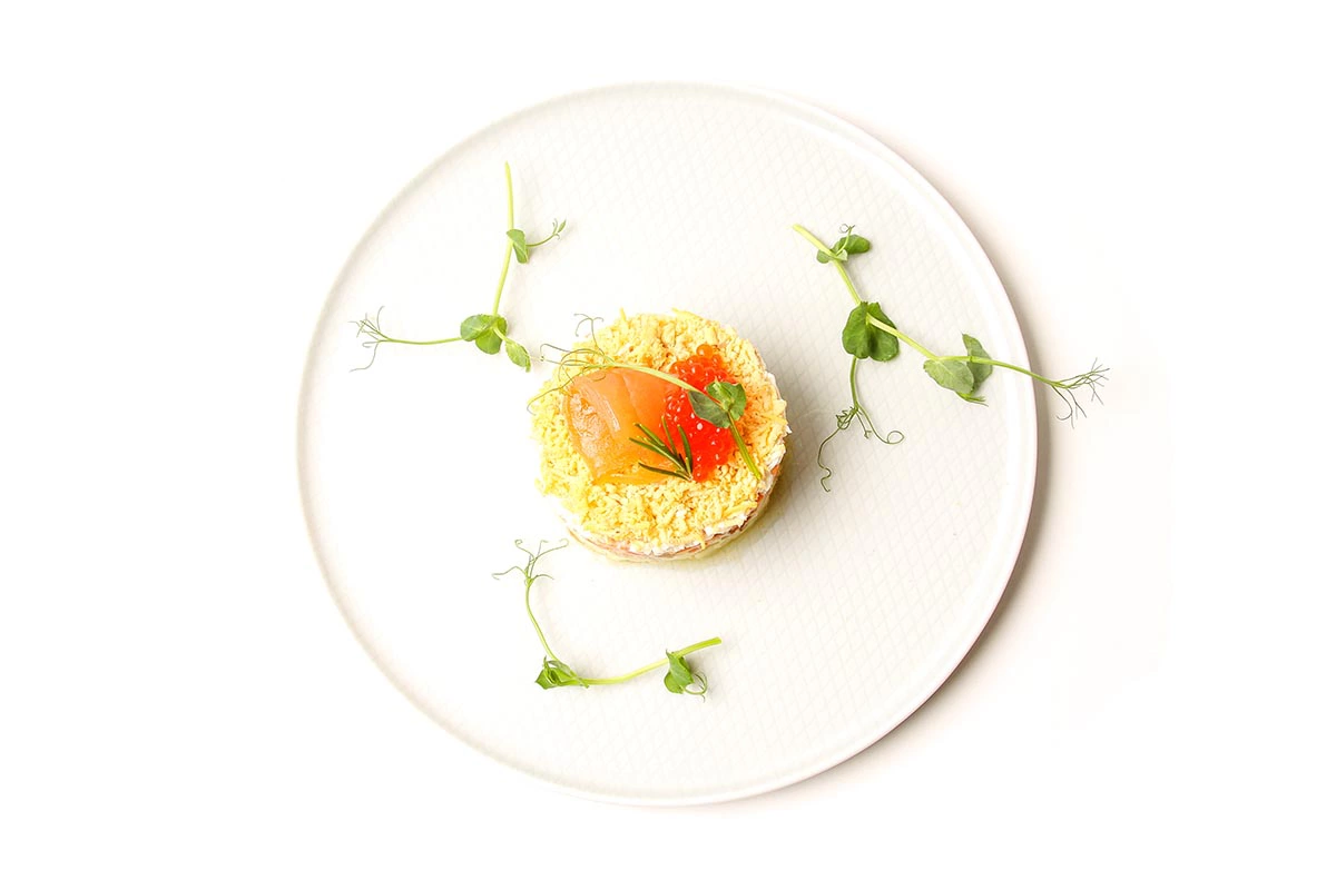 Салат с красной рыбой «Изысканный»