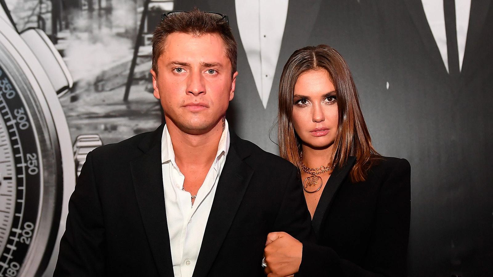 Павел Прилучный и Агата Муцениеце