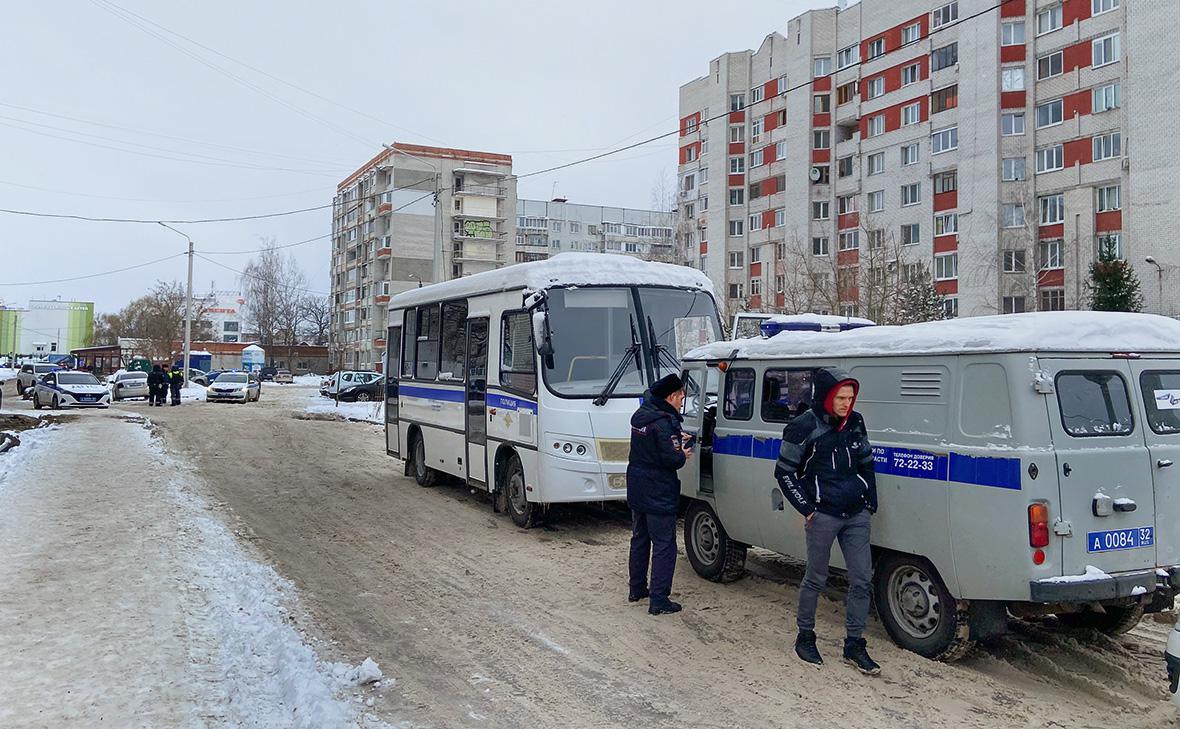 Обстановка на месте стрельбы в Брянске, 7 декабря 2023 г.