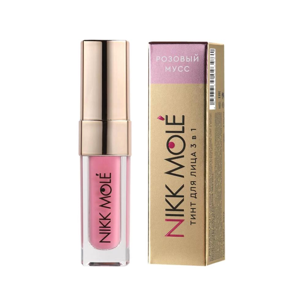 Тинт 3 в 1 № 011 «Розовый мусс», Nikk Mole, 1090 руб. (nikkmoleshop.ru)