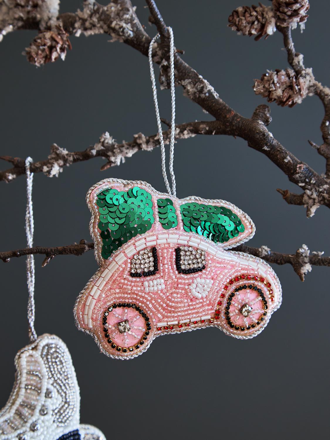 Елочные игрушки, Tkano