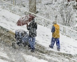 В потеплевшей Северной столице ожидается метель