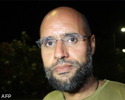 Сын М.Каддафи, опасаясь за жизнь, пытался вылететь в Гаагу   