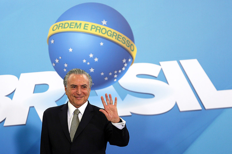 Вице-президент Бразилии Мишел Темер
