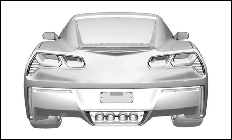 Чертежи нового Chevrolet Corvette выложили в сеть 