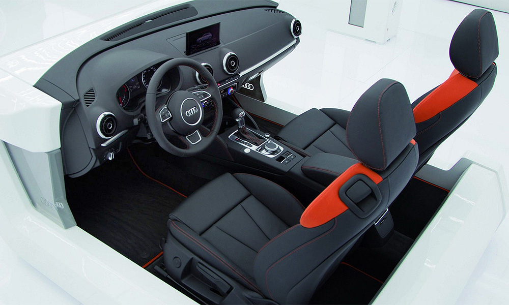 Салон Audi A3 напичкают электроникой