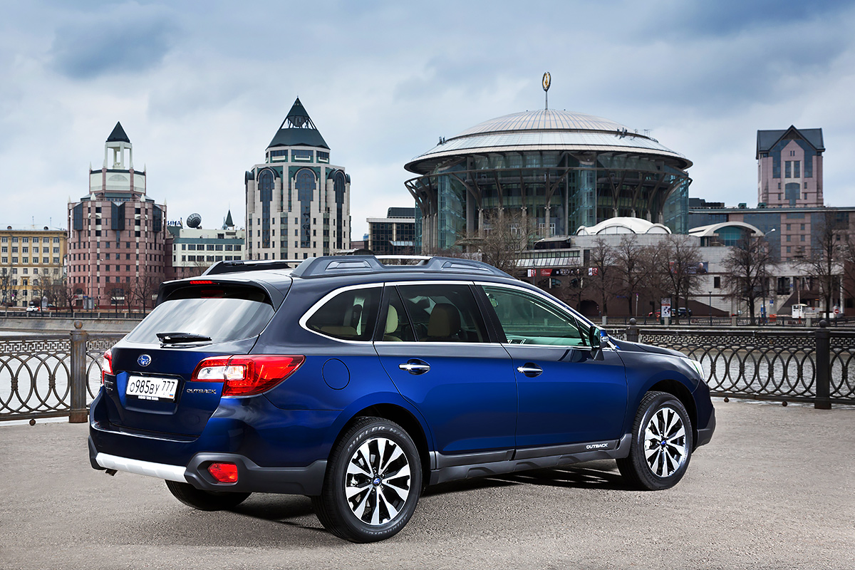 Из двух миров. Тест-драйв Subaru Outback :: Autonews