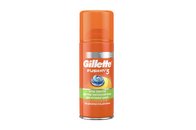 Гель для бритья Fusion 5, Gillette