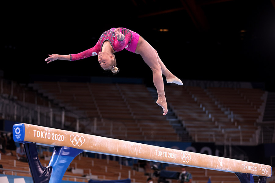 Ангелина Мельникова завоевала бронзовую медаль в индивидуальном многоборье в спортивной гимнастике