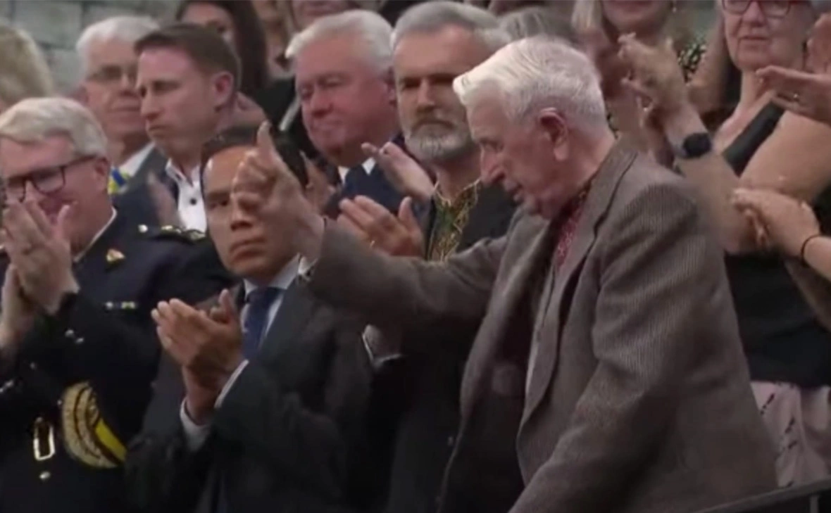 кадр трансляции телеканала CTV News