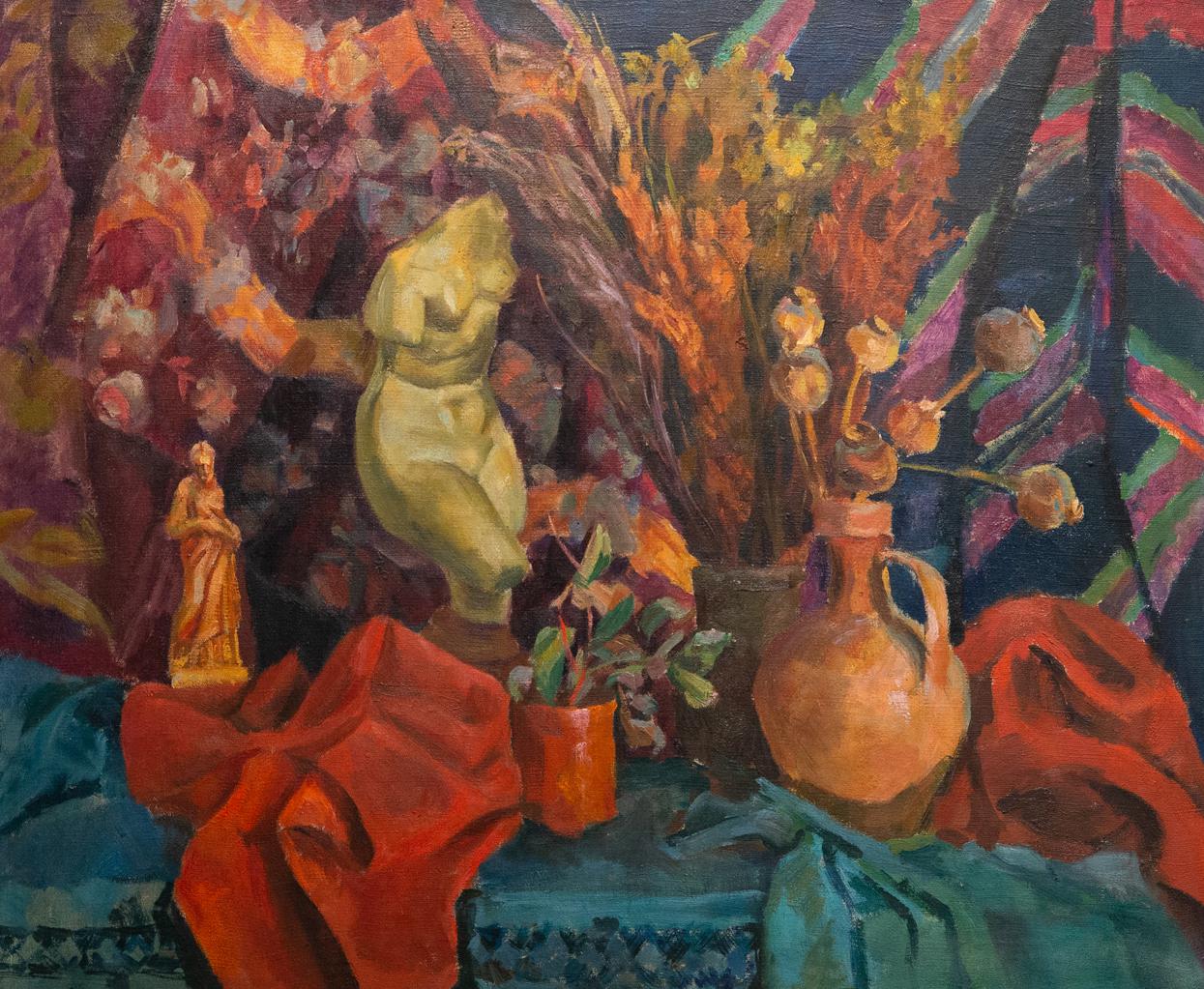 Александр Осмеркин, «Натюрморт с торсом Венеры», 1951