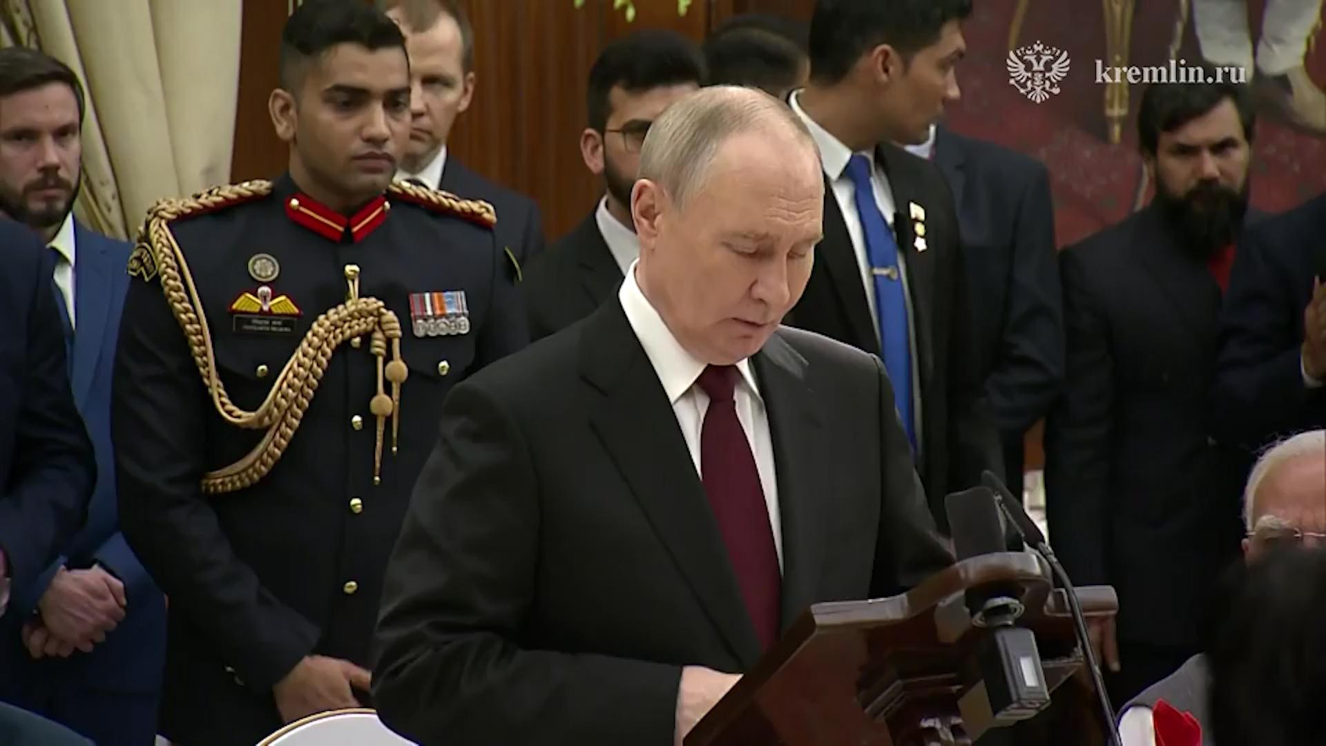 Путин завершил визит в Индию