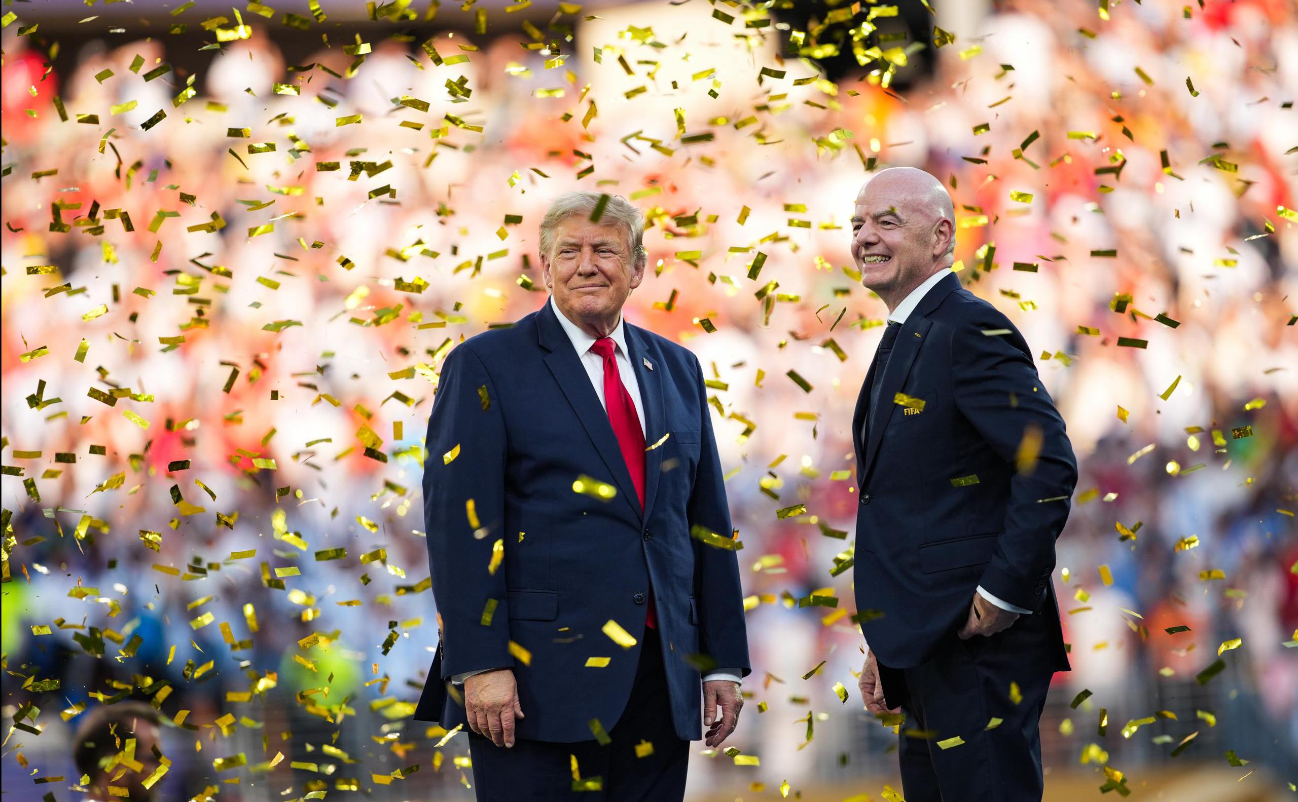 Дональд Трамп и Джанни Инфантино